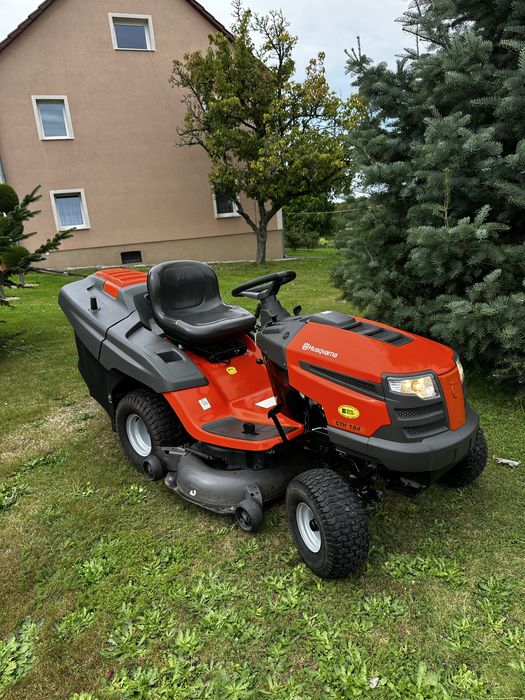 Traktorek Kosiarka Husqvarna CTH194-pompa oleju-19km-kosz