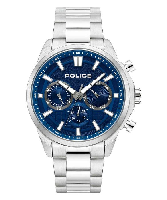 Relógio Police Azul