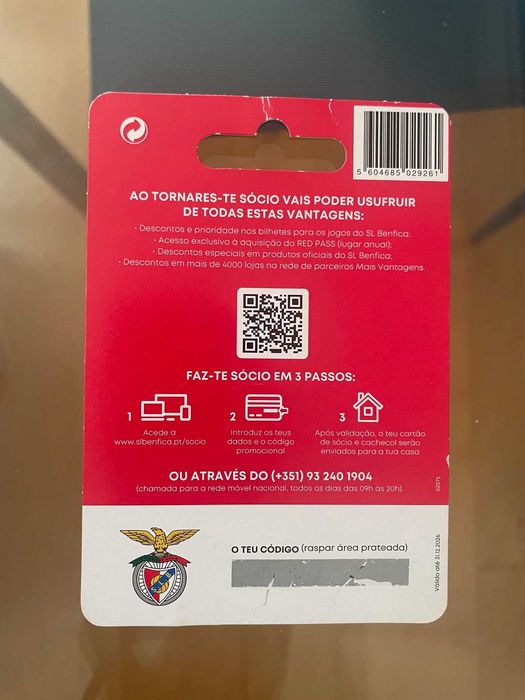 Kit Sócio Benfica
