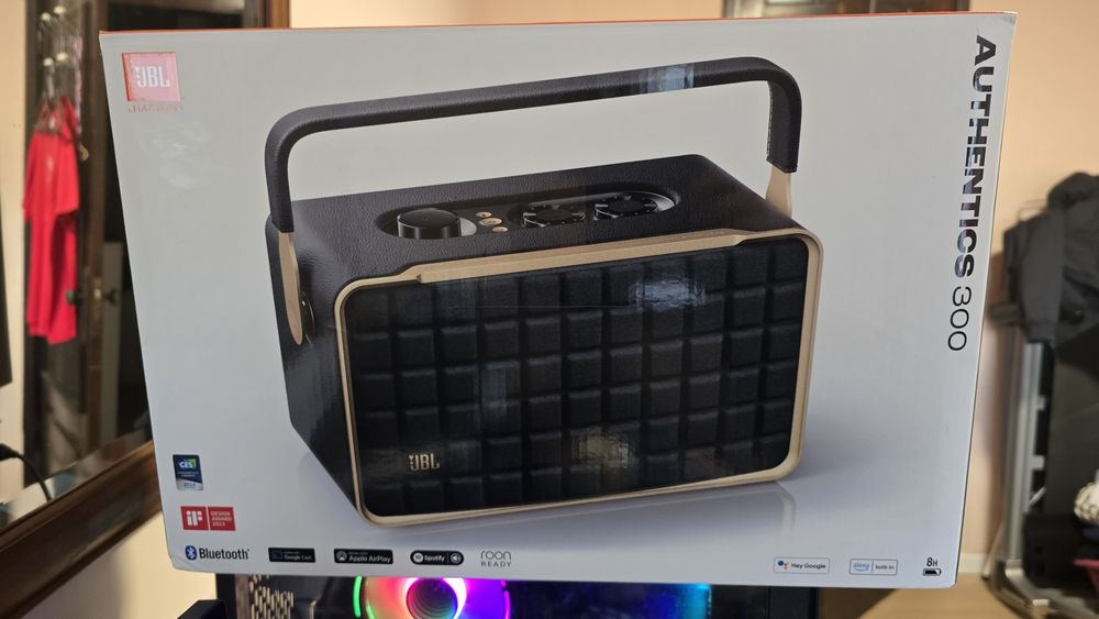 Coluna som portátil jbl 300 autenthic