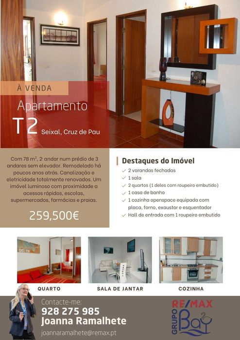Apartamento T2 Cruz de Pau, Seixal