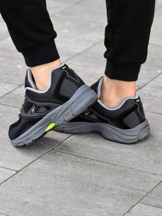 Кросівки Кроссовки Reebok Premier KFS Black Grey Чёрный Серый Чорний Сірий Кросовки демісезон