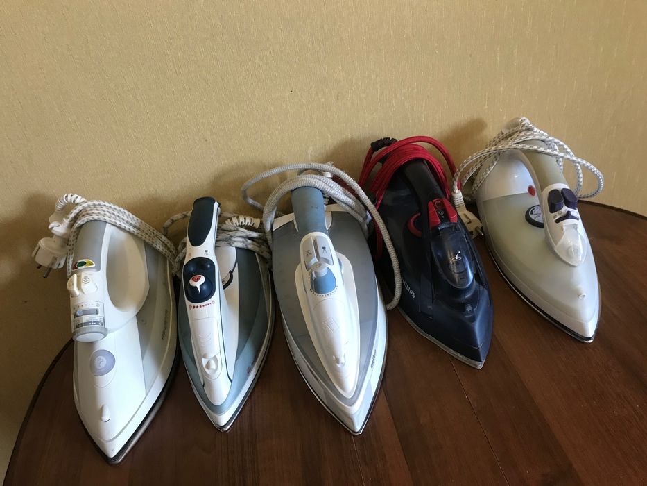 Утюги   Rowenta,  Philips, Zanussi.