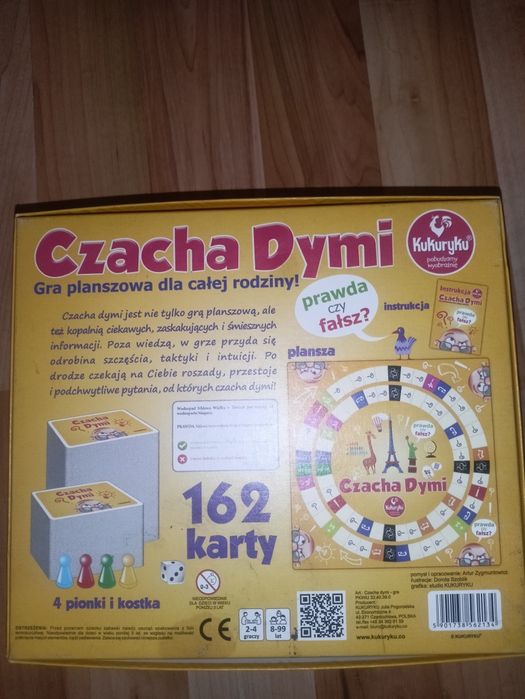 Gra planszowa Czacha Dymi