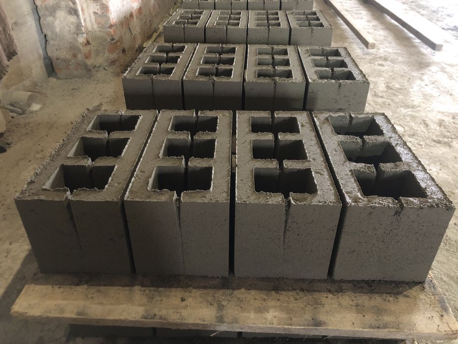19*19*39, 12*19*39 Відсів блок,блоки бетонні,доставка маніпулятором