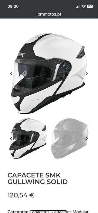 Capacete de moto SMK NOVO, a estrear