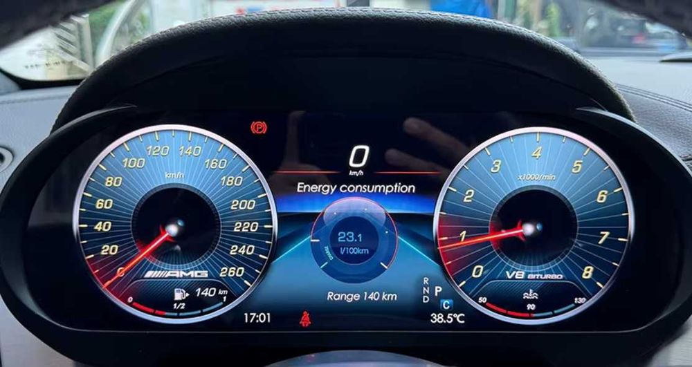 Wirtualny Kokpit Zegary Liczniki Cyfrowe Digital Cluster Mercedes ML W166 GL X166 GLE GLS SYSTEM Harman Kardon