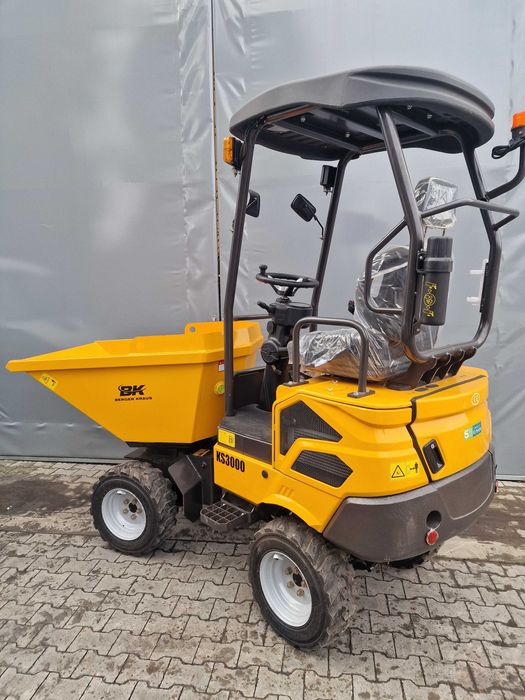 Wozidło budowlane obrotowe na kołach Buggy KS3000 Berger Kraus 1360kg