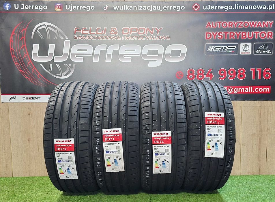 Nowe opony letnie  - RoadX Rxmotion DU71 - 225/45R18