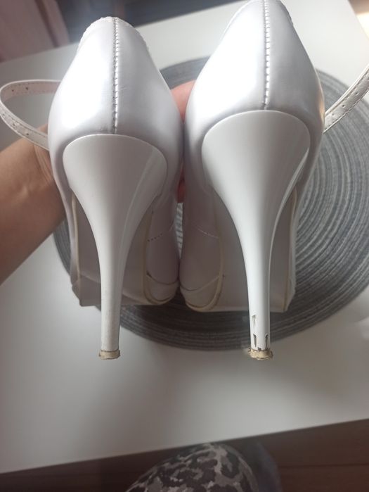Skórzane buty ślubne