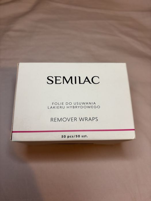 Folie do usuwania lakieru hybrydowego Semilac Remover Wraps
