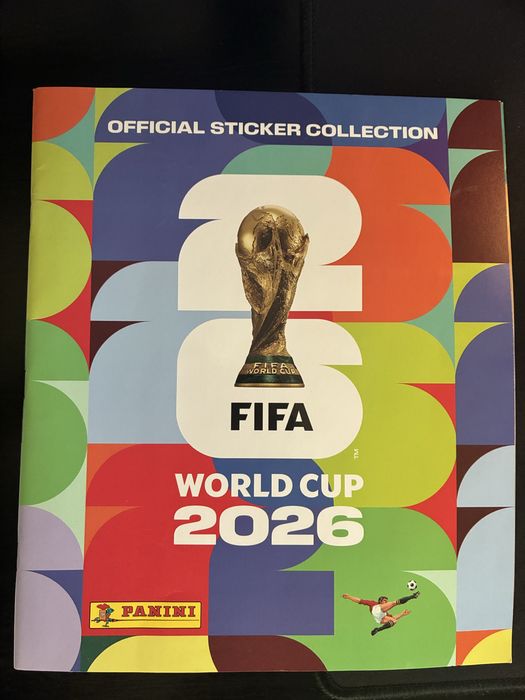 Coleção cromos Panini World Cup 2026