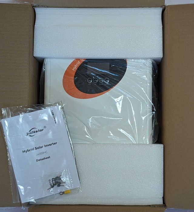 Гібридний інвертор 4kW  Перетворювач напруги 24v-220v