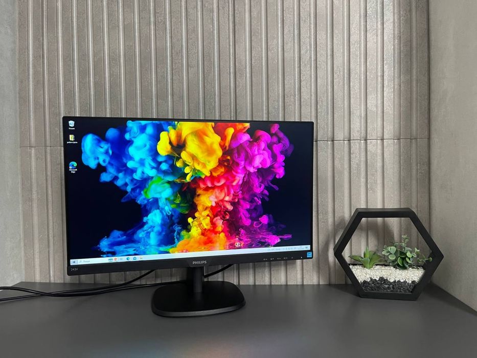 75 гц Безрамковий Philips 24 дюйми full hd