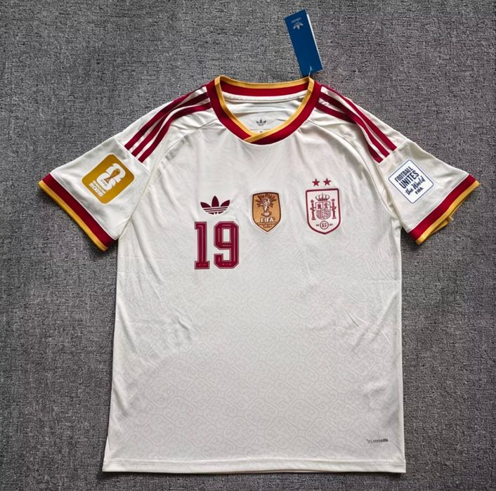 Футболка Іспанія Ямаль 19 / Spain Lamine Yamal ЧС 2026 (S, M, L, XL)