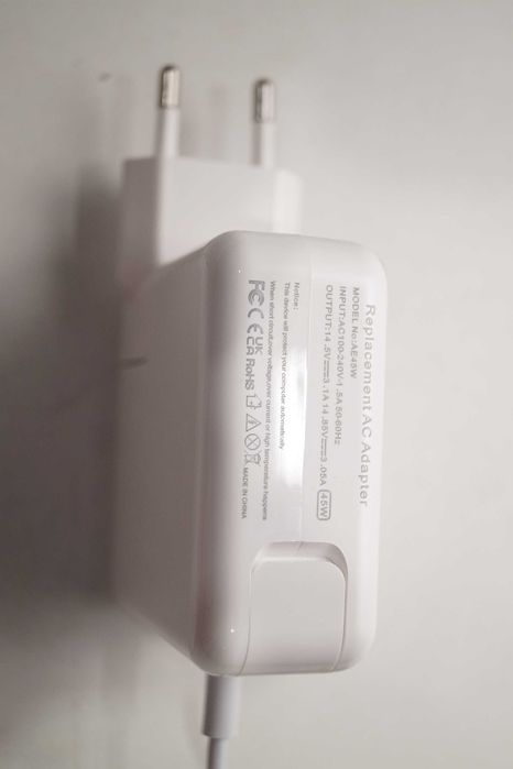 W182 Adapter zasilacz MagSafe 45W do Apple MacBook