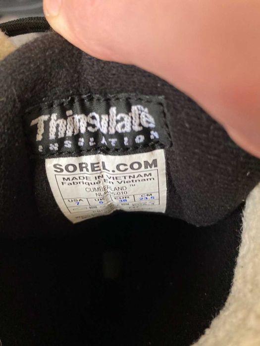 Оригінальні Зимові Термо Черевики  Sorel 23,5см