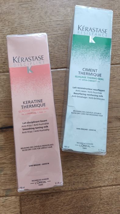 Kerastase, Keratine Thermique, Cement Thermique, mleczko termiczne