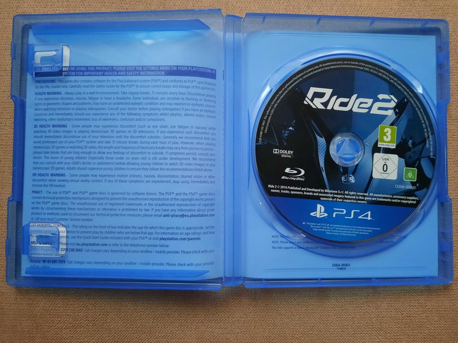 Ride 2 PS4 (stan 5/6)