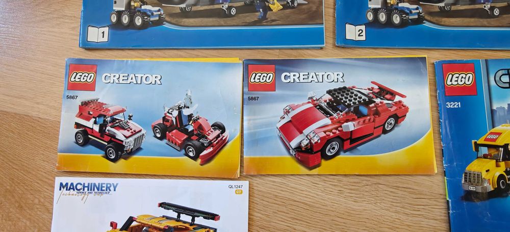 Klocki LEGO Mix 8kg + zestawy