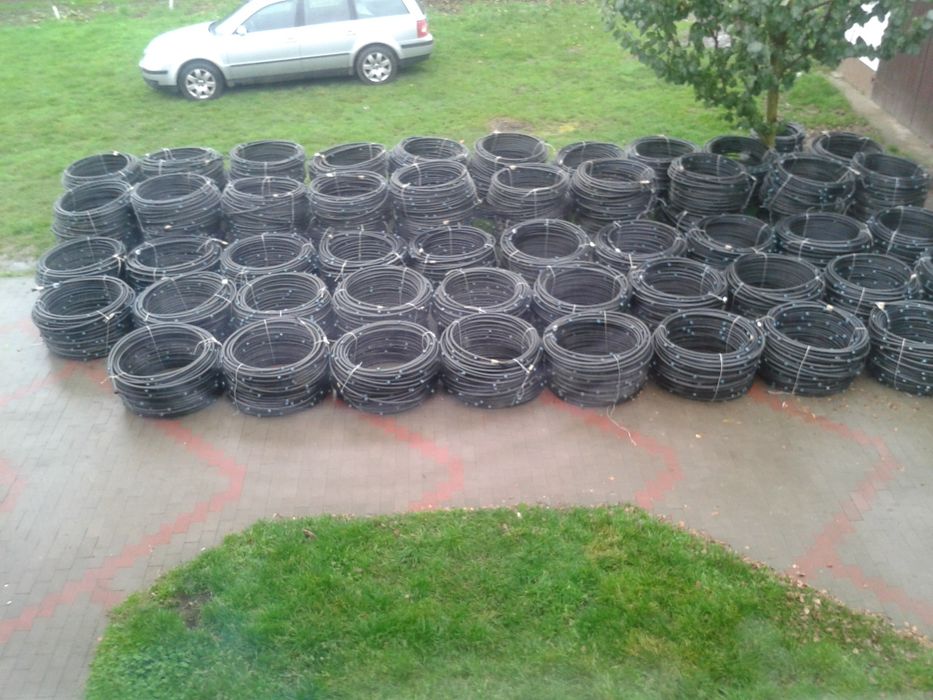 Węże do nawadniania.