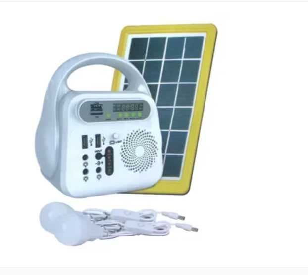 Зарядная станция EURO104 32000mah Power bank панель радио лампы фонарь