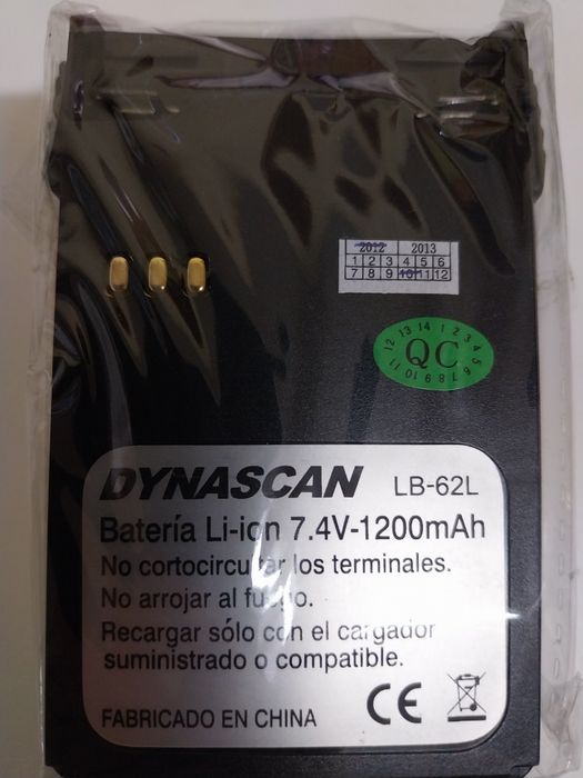 Bateria para Walkie Talkies - Dynascan e Midland