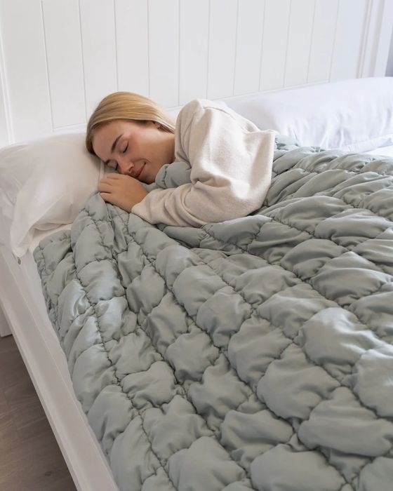 Manta Verde Acolchoada – Flamingueo