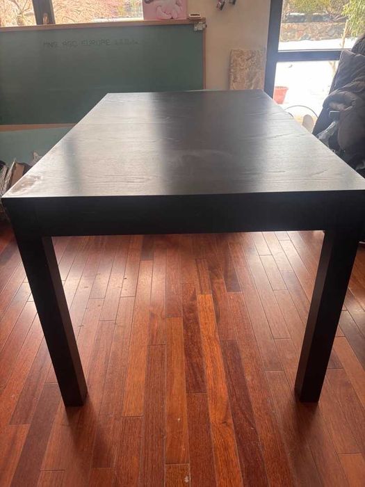 Stół IKEA Bjursta 84x140/220 rozkładany czarny
