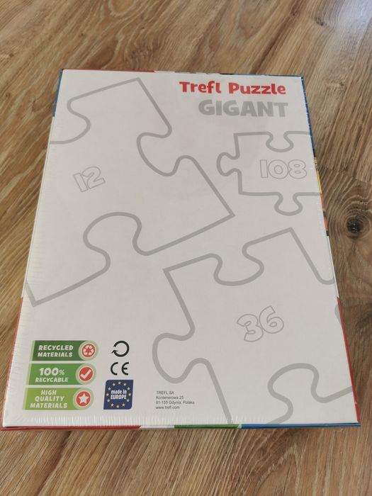 2 w 1 Puzzle gigant Psi Patrol z kolorowanką