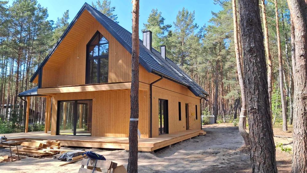 Budowa Domów Szkieletowych jednorodzinnych 70 - 160 m domy z drewna