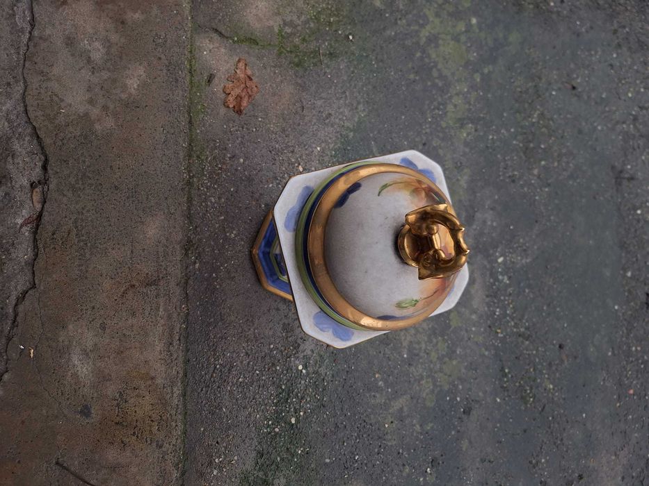 Vasos pintados á mão