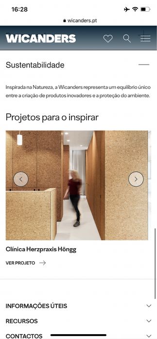 Pavimento Wicanders - Topo de Gama Wood Essence - D886003 Platinum Chalk Oak