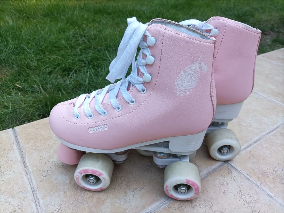 Wrotki figurowe Oxelo Quad 100, rozmiar 35