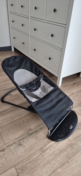 BABYBJORN leżaczek bujaczek BLISS MESH czarny Baby bjorn