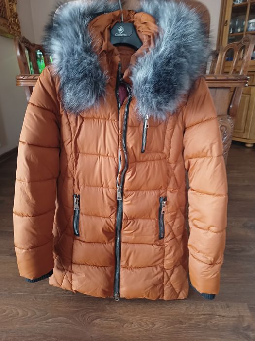 Kurtka zimowa z kapturem M