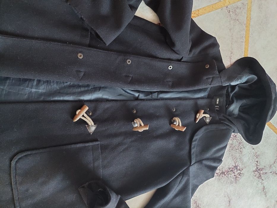 Asos ,płaszczyk   bawełniany,granatowy,rozmiar  36 ,cena  15  zł