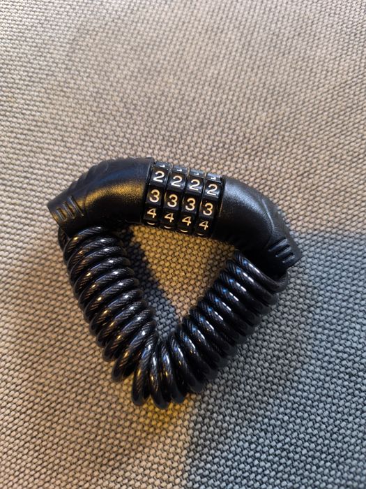 Cadeado anti-roubo com código - cabo aço extensível