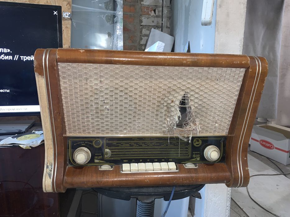 ламповая радиола "Октава