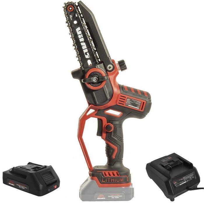 Комплект Пила ланцюгова акум. Vitals AKZ 1815-2n пилка аккумуляторная