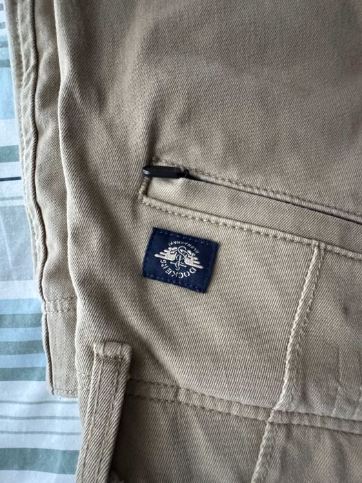 Calças Dockers Bege Escuro