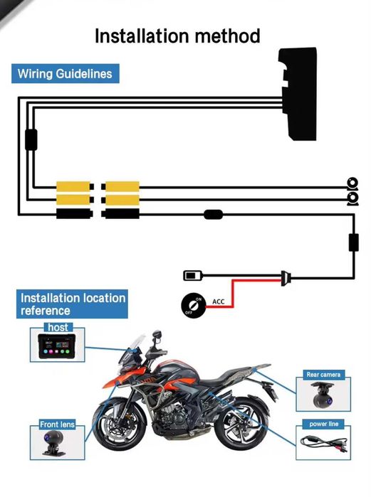 (NOVO) Moto Carplay e Android Auto c/câmara