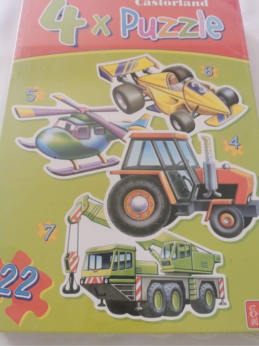 Nowe 4X Puzzle CASTORLAND 4*5*6*7
