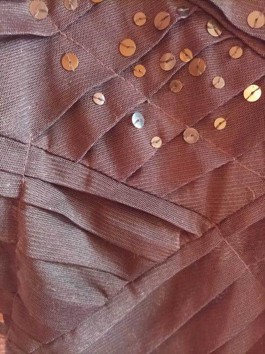 Top czarny z cekinami Blacky Dress rozm S