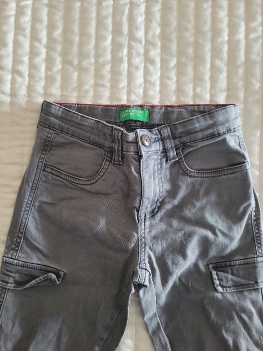 Calças menino Benetton cinzentas