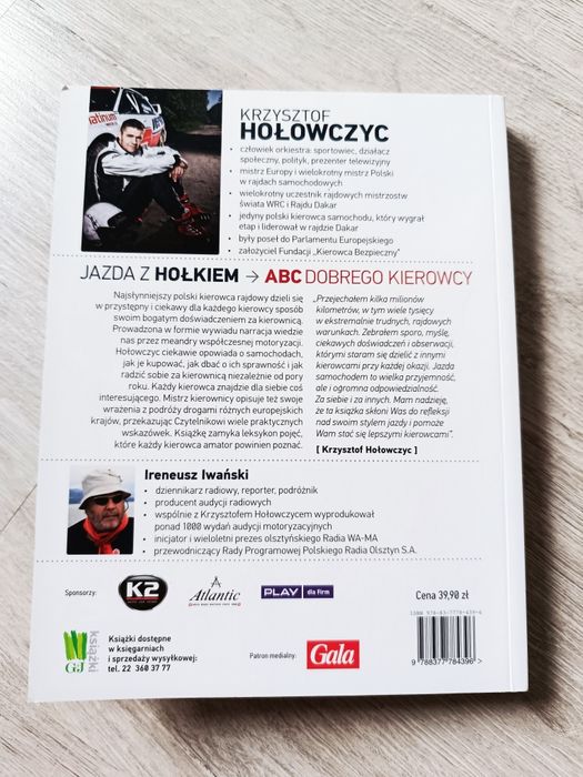 Książka Jazda z Hołkiem ABC Dobrego Kierowcy- prezent, dla kierowcy, n