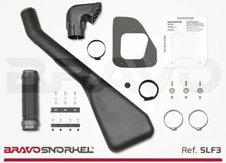Snorkel Bravo Land Rover Series 3 79-89 + Defender 300 94+98 Com certi