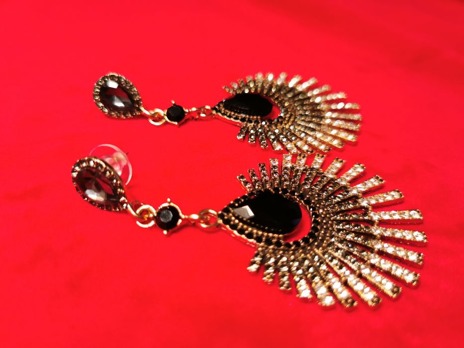 Kolczyki duże piękne