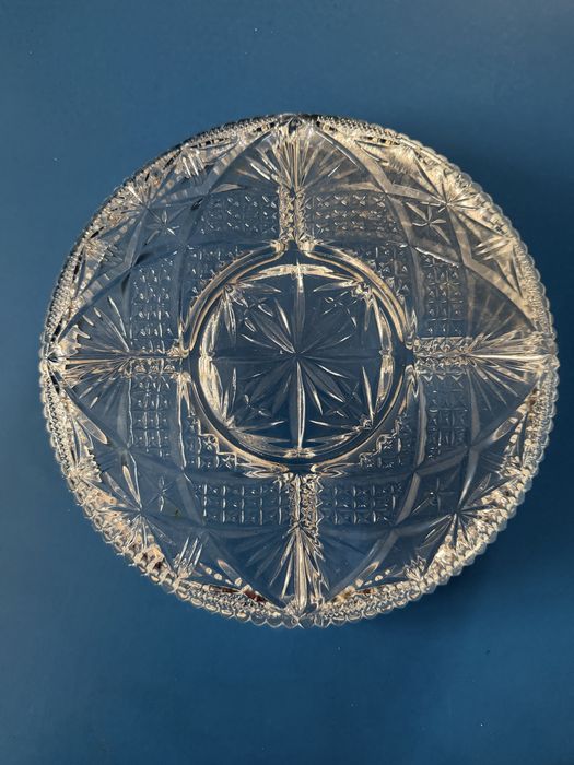 Prato de Vidro com 5 compartimentos