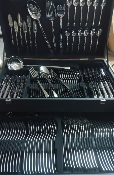 Faqueiro 130 peças Belo Inox